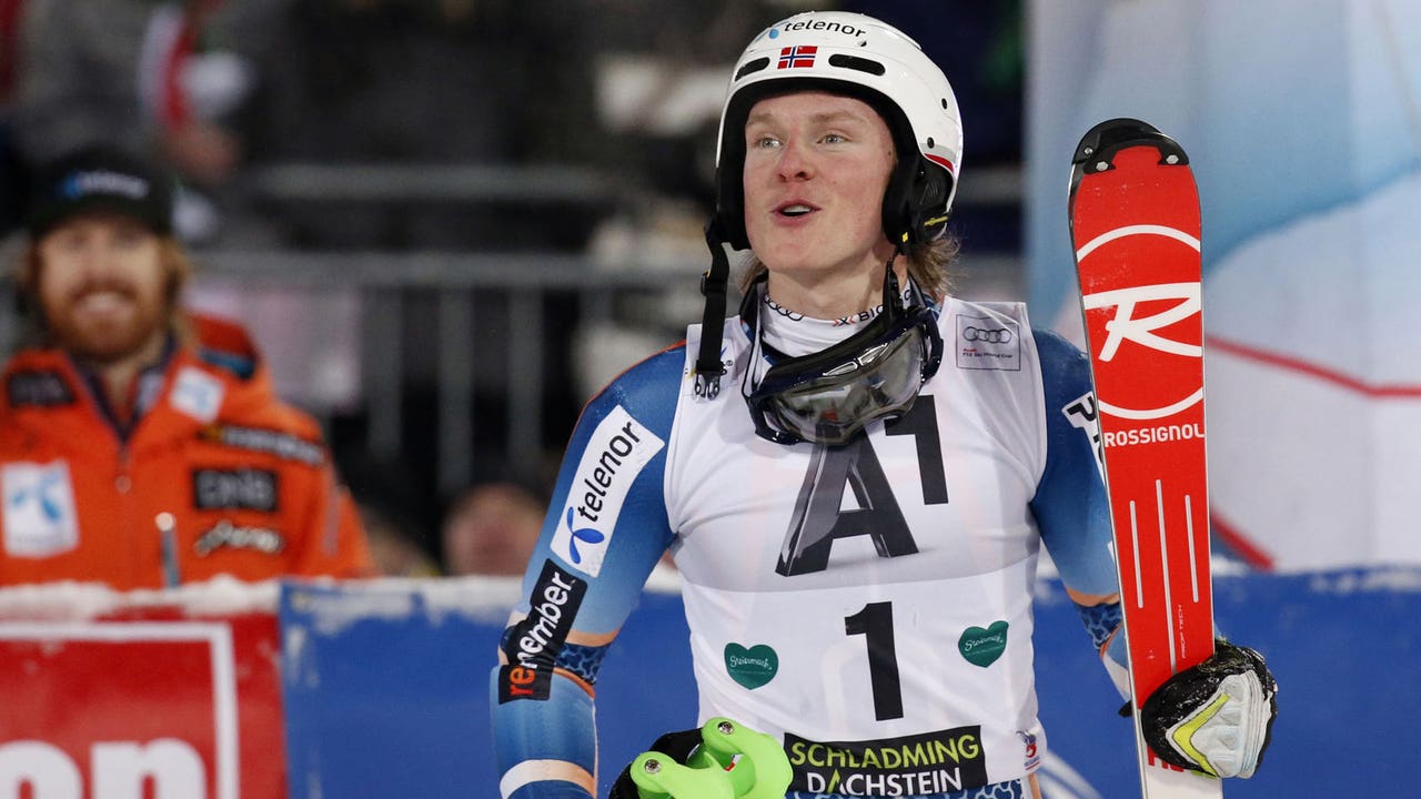 Norway's Kristoffersen wins World Cup night slalom